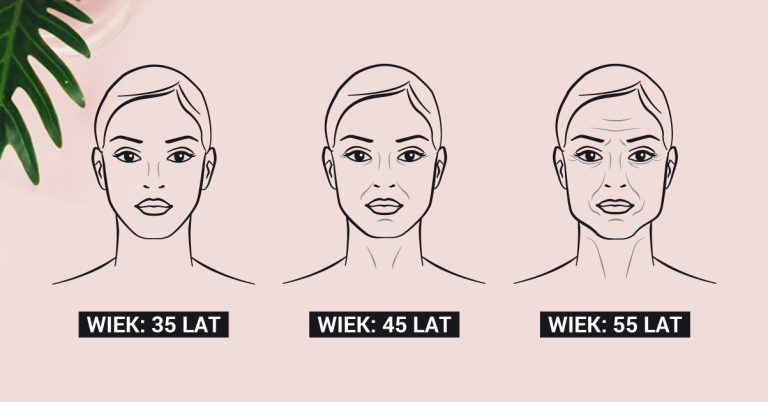 jak starzeje się twarz