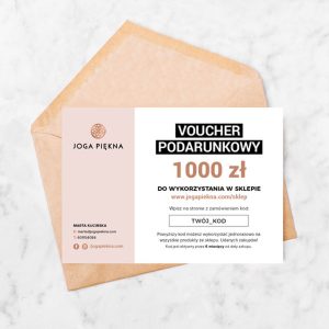 Voucher prezentowy Joga Piękna • 1000 zł