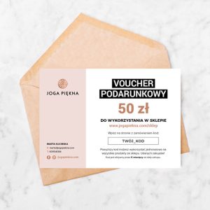 Voucher prezentowy Joga Piękna • 50 zł