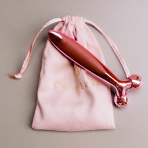 Masażer 3D Joga Piękna do masażu twarzy • szyi i dekoltu • różowy