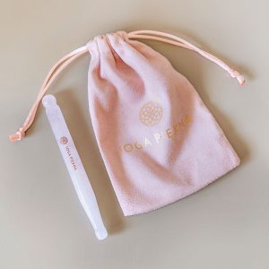 Masażer Pałeczka do refleksologii | kwarc różowy