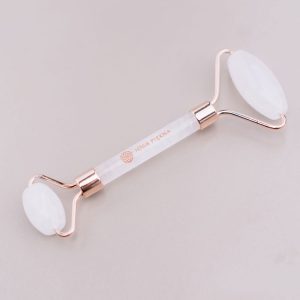 Roller Joga Piękna do masażu twarzy naturalny kryształ górski