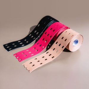 Taśma do kinesiotapingu limfatycznego z otworami | Punch