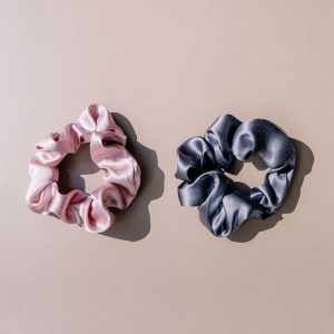 Jedwabna gumka 100% do włosów | mini