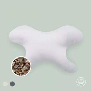 Natural MINI Poduszka antyzmarszczkowa z bawełnianą poszewką i wypełnieniem z łuski gryki