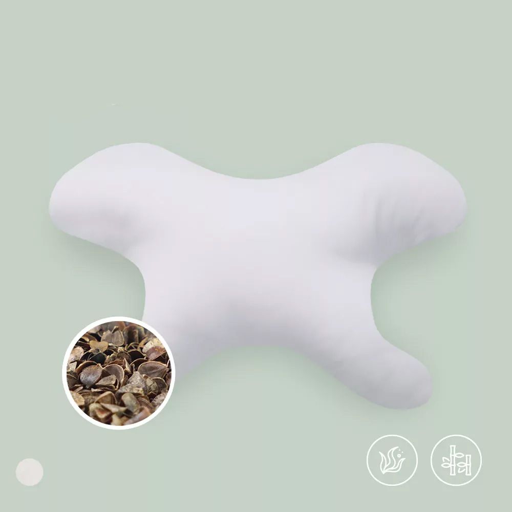 MINI NATURAL Poduszka antyzmarszczkowa z poszewką bambusową z algami