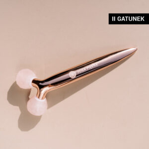 Masażer 3D z różowym kwarcem do liftingu twarzy - Joga Piekna