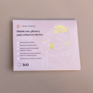 Plastry mimiczne przeciwzmarszczkowe Joga Piękna • Na całą twarz • 160 sztuk