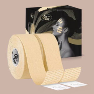Hipoalergiczne plastry do tapingu twarzy CureTape BEAUTY (2,5 cm x 5 m) 2 szt.