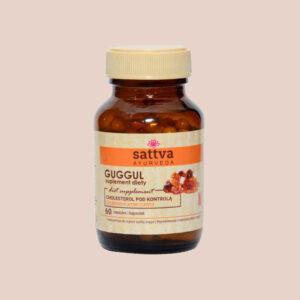 Sattva Guggul Extract – prawidłowy poziom cholesterolu – 60 kapsułek