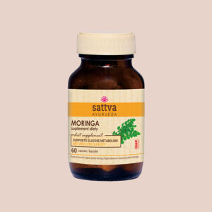 Sattva Moringa Extract / Wspomaga trawienie i oczyszczanie organizmu/ 60 kapsułek